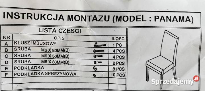 Krzesła tapicerowane skóra cappucino 2 Krzesła Kajetany sprzedam