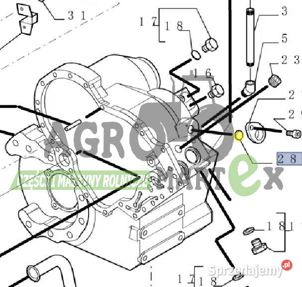 76086185 219963A1 ORING CNH Wichrów