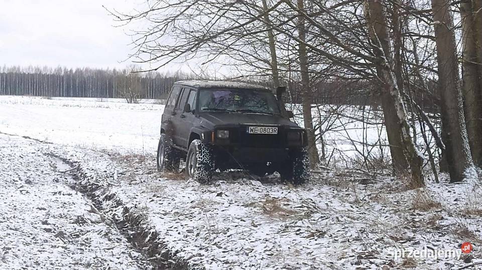 Jeep Cherokee 4 0 benzyna offrade możliwa podlaskie Hajnówka