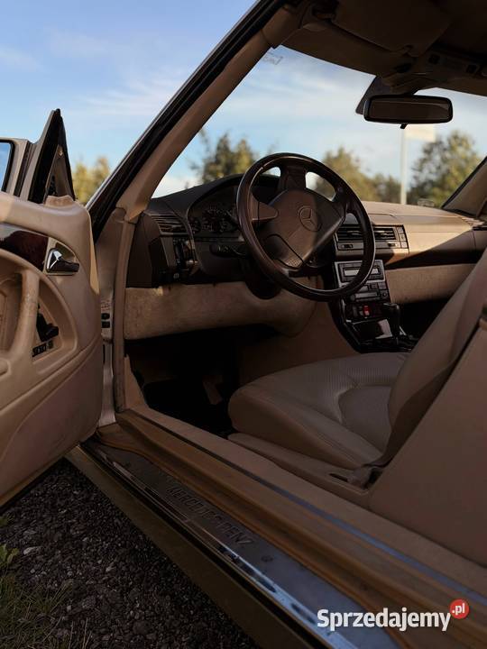 MercedesBenz SL500 R129 50 V8 złoty ale skromny SL Gdynia