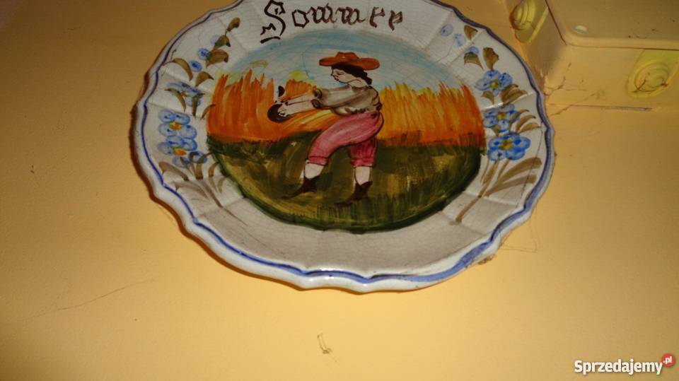 Ceramika partugalska XX w Cztery pory roku Warszawa sprzedam