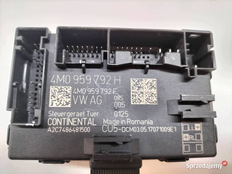 MODUŁ DRZWI PRAWY PRZÓD 4M0959792H Audi Q7 II
