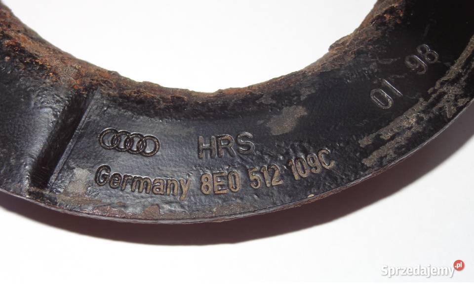 Podkładka sprężyny tył quattro AUDI A6 S6 C5