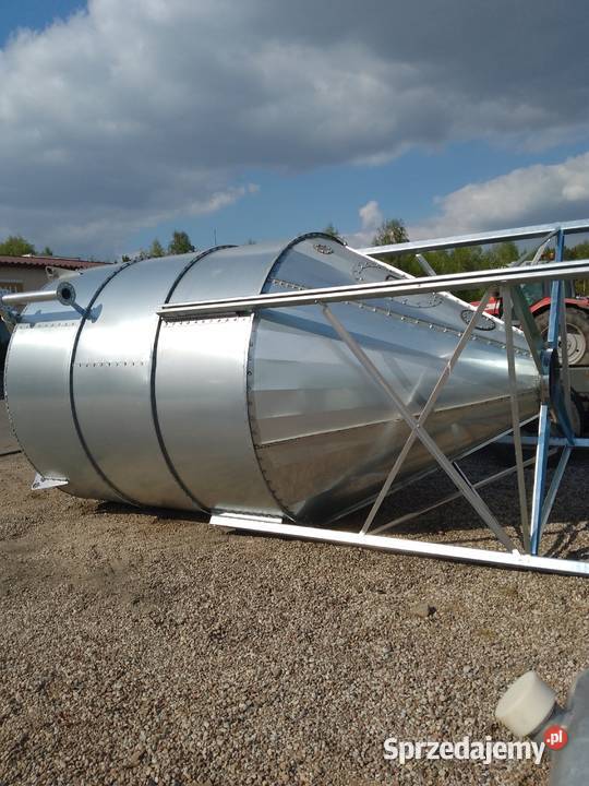 Silos paszowy lejowy 361215202530 ton podlaskie Stawiski sprzedam