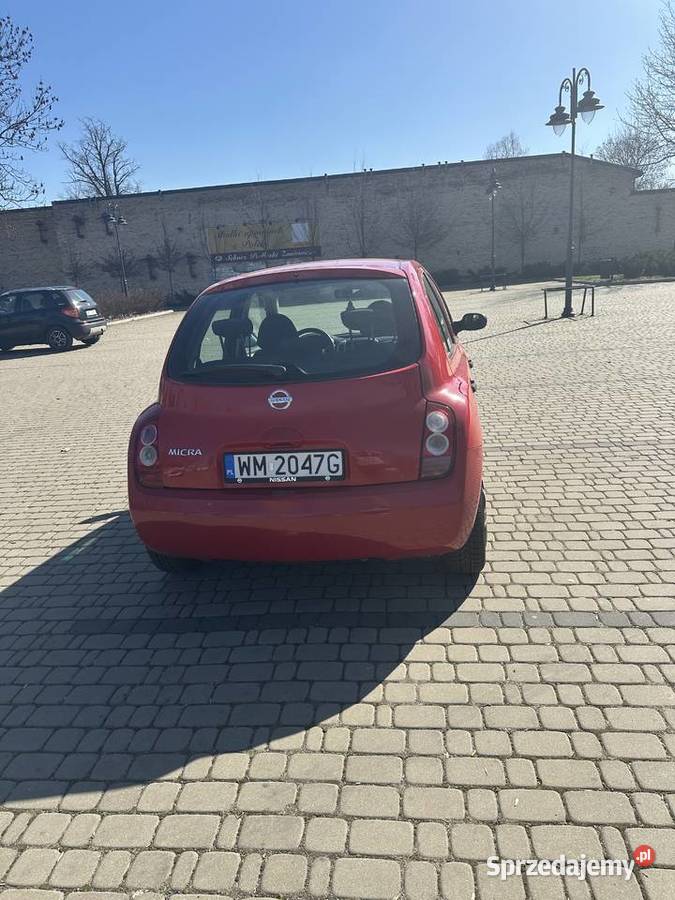 Nissan Micra 2006r benzyna Międzyrzec Podlaski