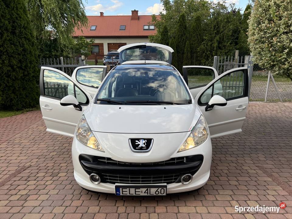 Peugeot 207 16 HDI 110 Panorama Pół Skóry ESP Krośniewice