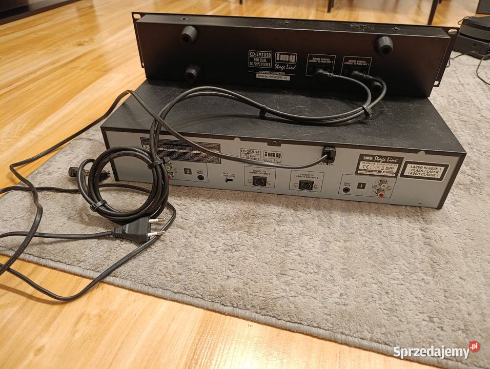 Podwójny odtwarzacz CDMP3 DJów IMG Stage Line Kutno