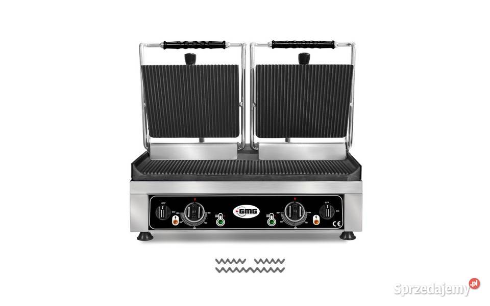 Podwójny Grill kontaktowy 52x24 opiekacz żeliwny Sandomierz