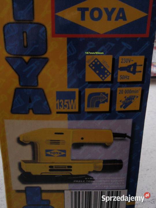 Szlifierka oscylacyjna TOYA Łódź