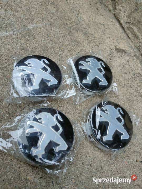 Nowe Dekielki Peugeot 60mm57mm do felg 207 208