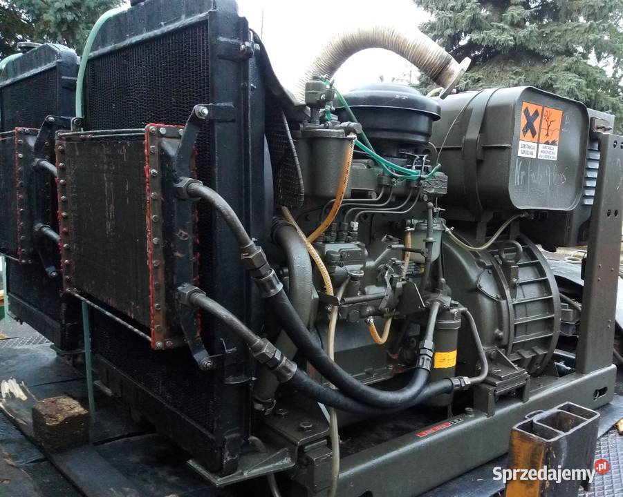 Agregat PAD20 20kW 25kVA wojskowy Skierniewice