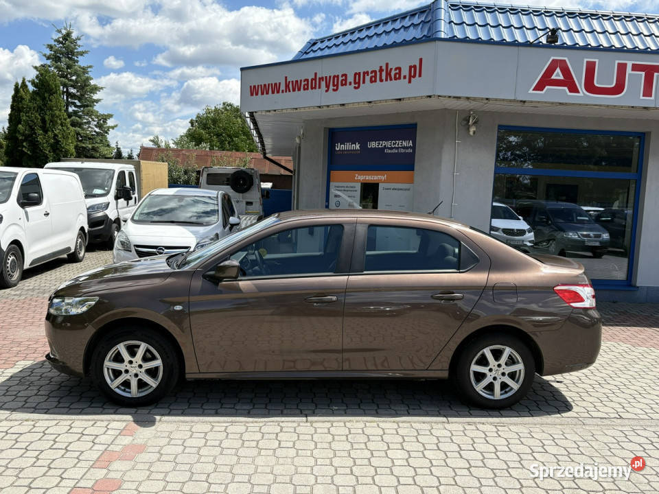 Peugeot 301 16 Benzyna LPG Salon Polska Alufelgi beżowy 301 śląskie