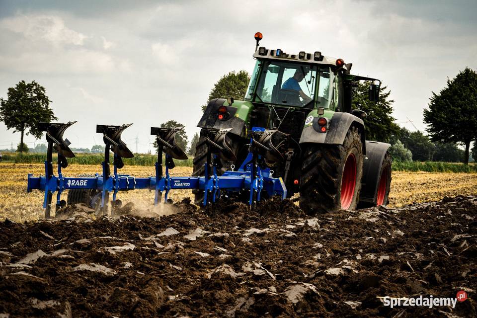 Pług obrotowy RABE niemiecki 4 skibowy obracalny Rabe łódzkie Łowicz