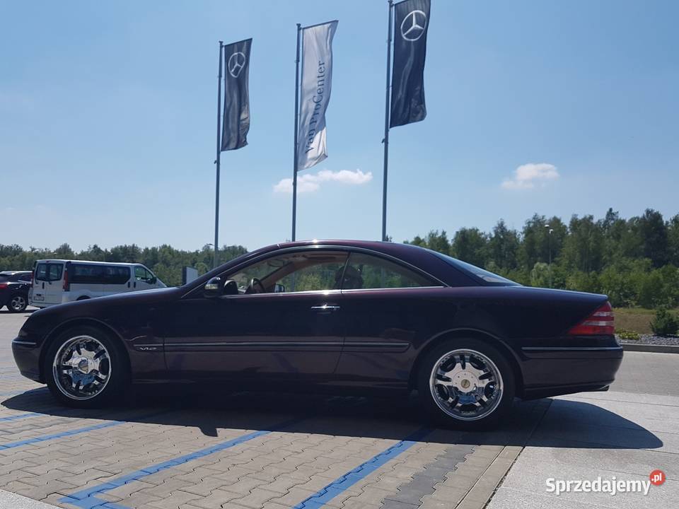 Mercedes CL600 V12 Salon Polska bezwypadkowy