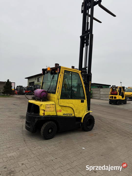wózek widłowy HYSTER H25FT LPG Triplex 49m 25T Działoszyn