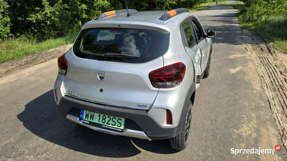 Dacia spring 96 Przebiegu Salon F vat Jeżdżący Rok produkcji 2021 Karczew
