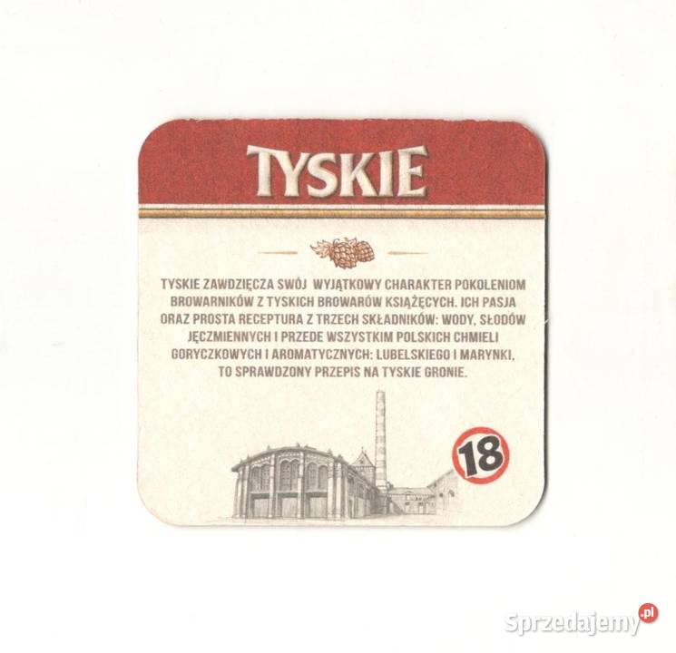 Tyskie podstawka do piwa 15 Gliwice