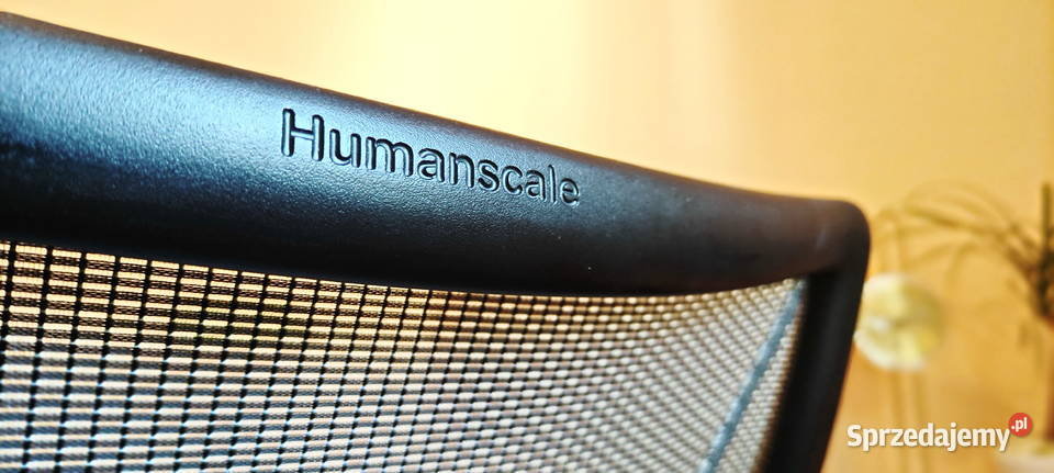 Krzesło Humanscale Liberty Ocean biurowe 47cm Meble Wrocław