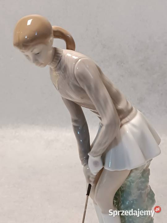 LLADRO 4851 Lady Golfer Dziewczyna grająca w zachodniopomorskie Stargard