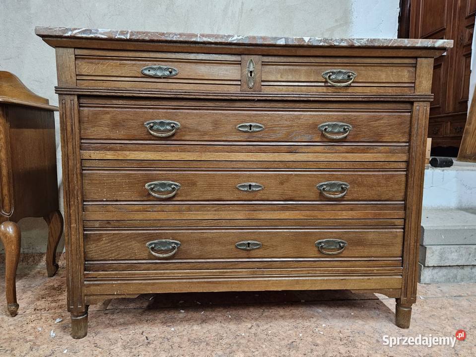 Stara komoda z szufladami Francja Nowy Sącz sprzedam