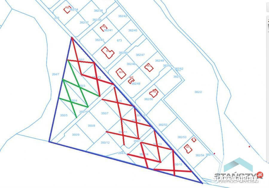 sprzedaży gruntu 1350m2 Golczewo prąd