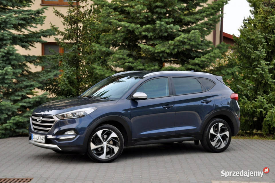Hyundai Tucson 16T177LedNaviKameraRelingWelurI aluminiowe felgi Ostrów Mazowiecka sprzedam