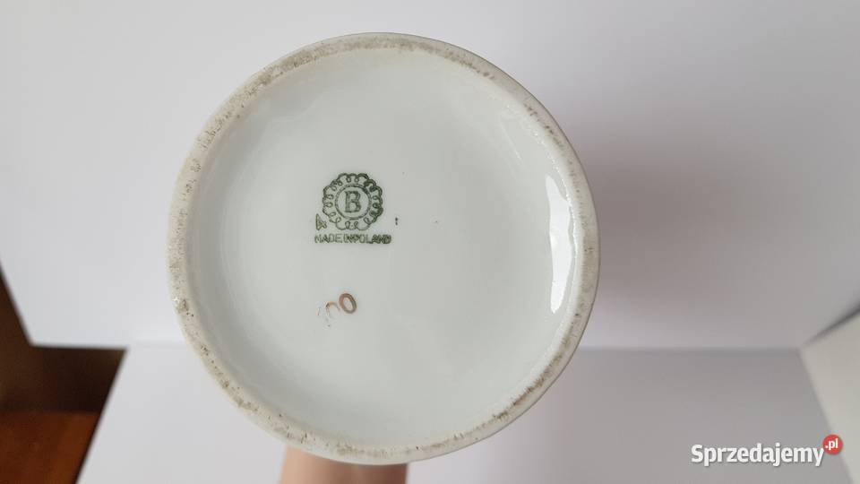 Porcelanowy wazon Bogucice TKS Budowlani Dąbrowa Górnicza