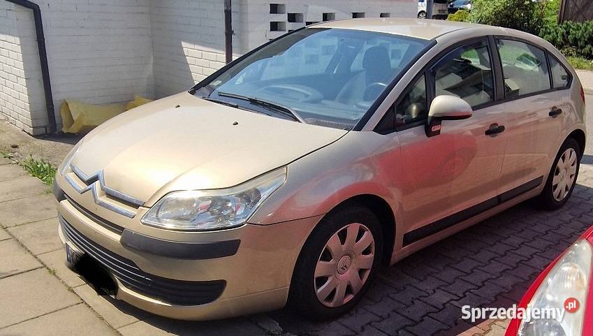 Citroen C4 16 Hdi diesel 2007r złoty Kraków