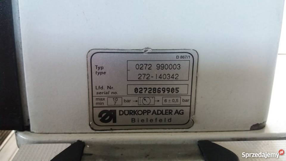 Stębnówka Durkopp Adler 272 Servo 230V Pfaff