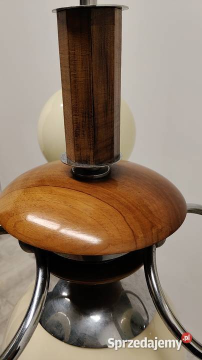 żyrandol sufitowy art Deco vintage lata 50te