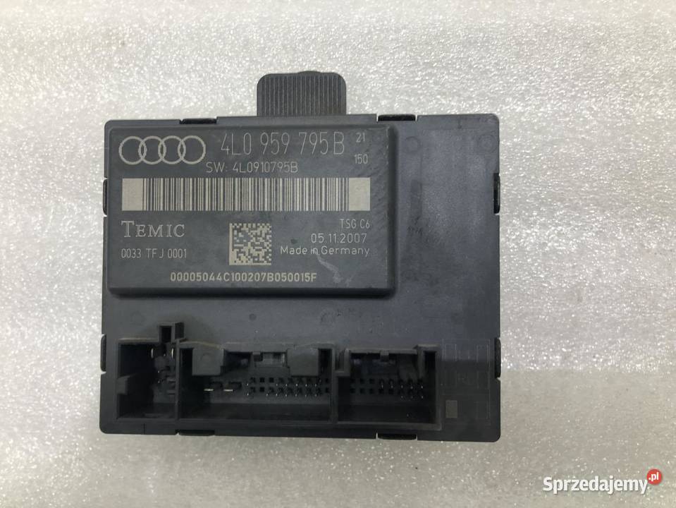 MODUŁ STEROWNIK DRZWI AUDI Q7 4L 0515 4L0959795B Motoryzacja