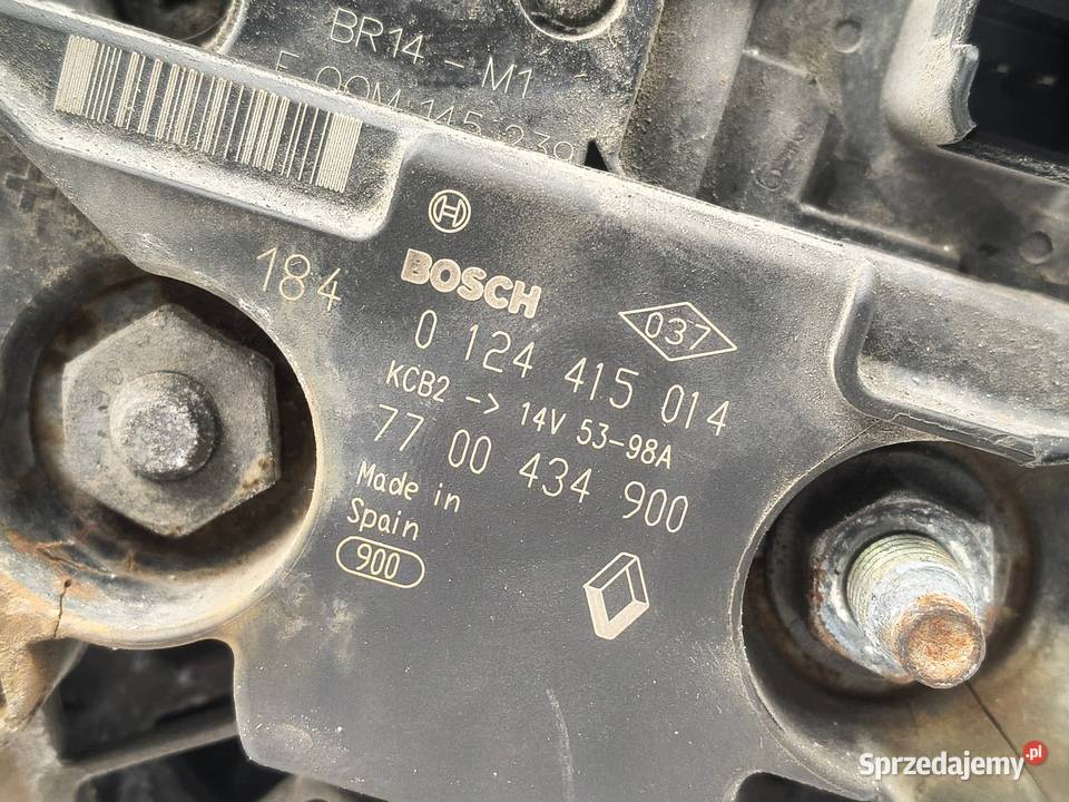 ALTERNATOR Renault Megane I Scenic I 16 16V lubelskie Chełm