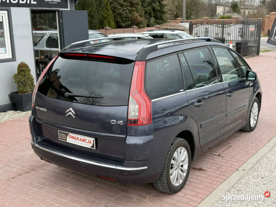 Citroen C4 Grand Picasso ExclusiveGwarancja 7mio autoalarm mazowieckie Sade Budy