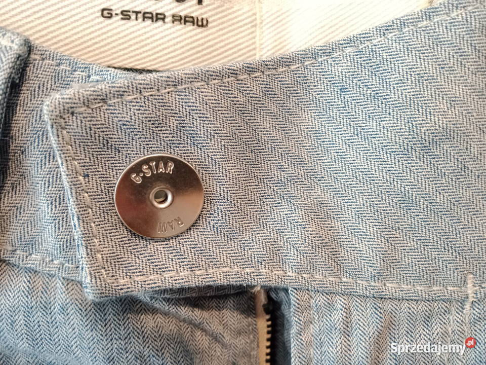 Gstar spodnie NOWE RACKAM TAPERED CARGO Łódź