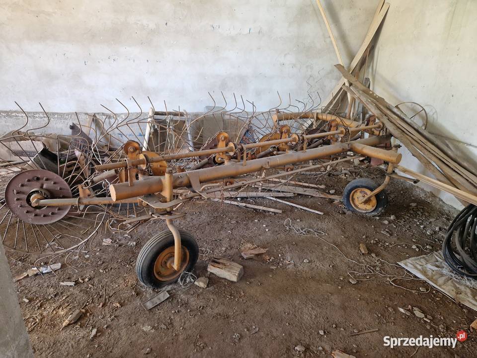 Przegrabiarka zgrabiarka Zgrabiarki i przetrząsacze Krery