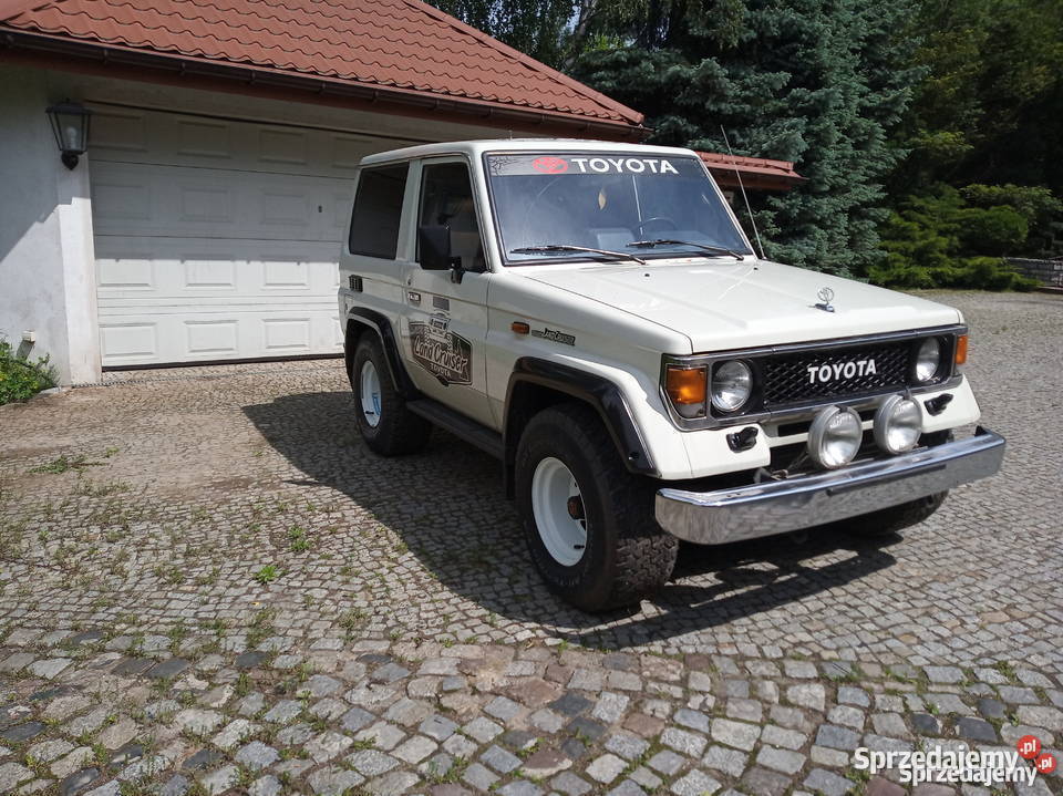 TOYOTA Land Cruiser LJ70 24TD 90 1987 przebieg napęd 4x4 Warszawa