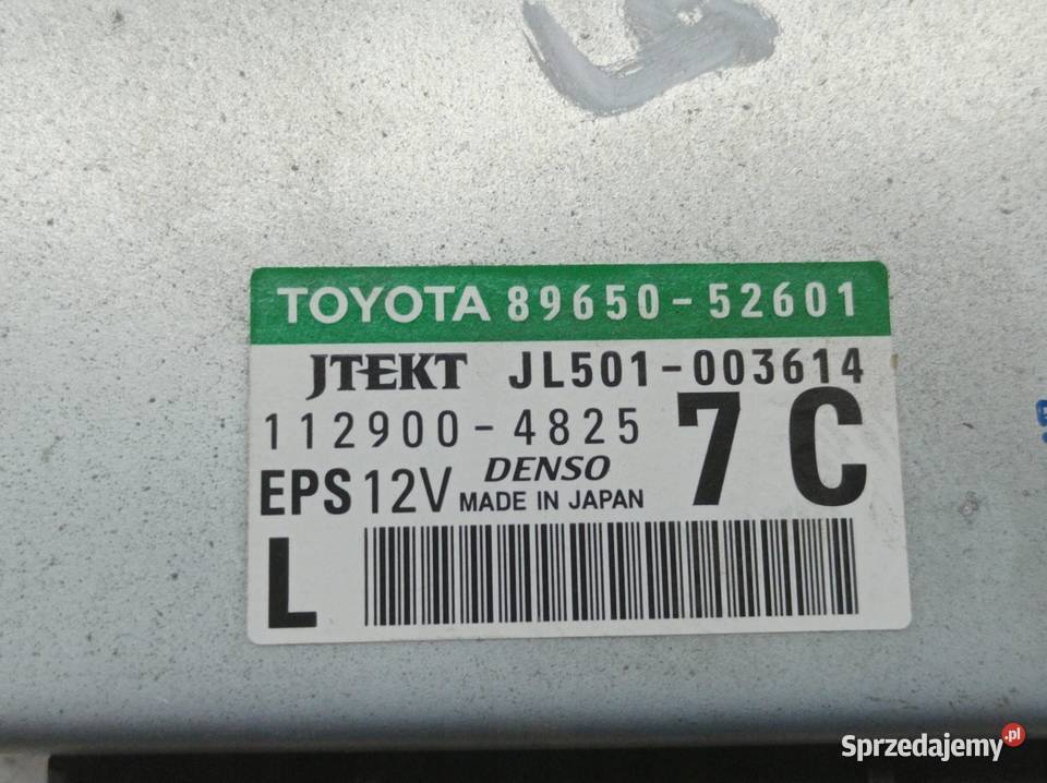 MODUŁ 8965052601 JL501003614 Toyota Verso I 2009 Rok produkcji 2011