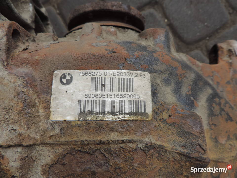 BMW E90 E91 E92 TYLNY MOST DYFER 7566275 293 Motoryzacja Nowy Sącz
