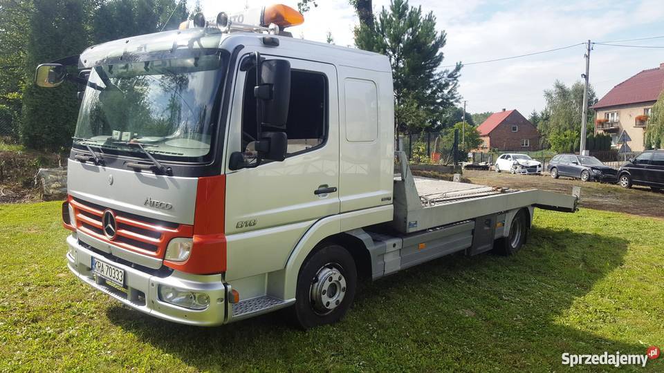 Mercedes ATEGO 818 TECHAU Klima Pomoc Drogowa Rok produkcji 2008