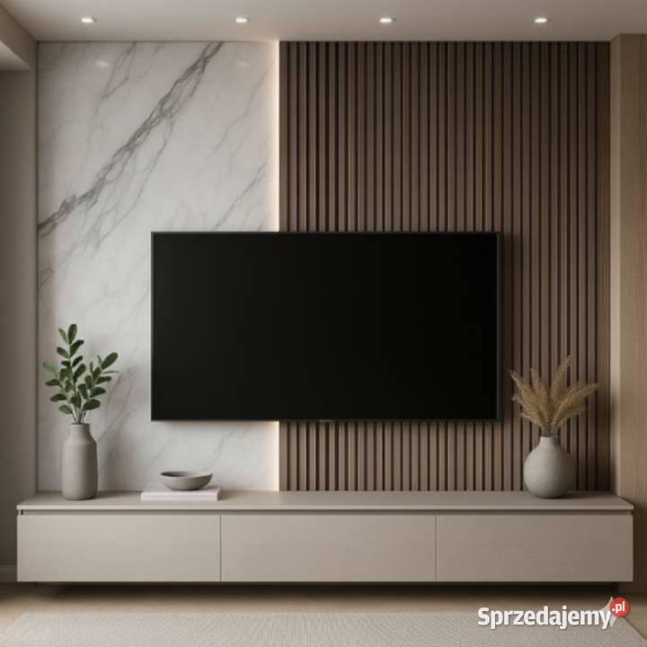 Szafka wisząca hifi RTV komoda pod telewizor RTV