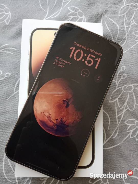 Iphone 14 pro 128 gb gold zloty bateria stan Jastrzębie-Zdrój