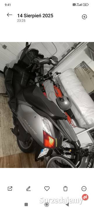 Aprilla Atlantic 125 37000km Motocykle, skutery, quady Oleśnica