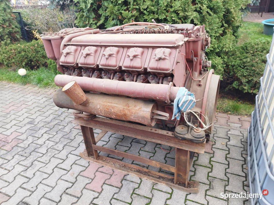 Silnik Deutz F10L 714 Silnik Deutz V10 Strzyżew