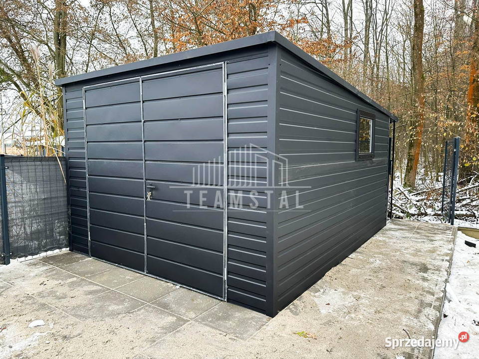 Garaż Blaszany 3x5 wiata 05x3 Brama 427zł/m2 Jarocin