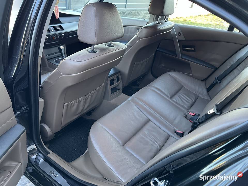 BMW E60 30D Automat Czarna Sedan Zadbana diesel Toruń