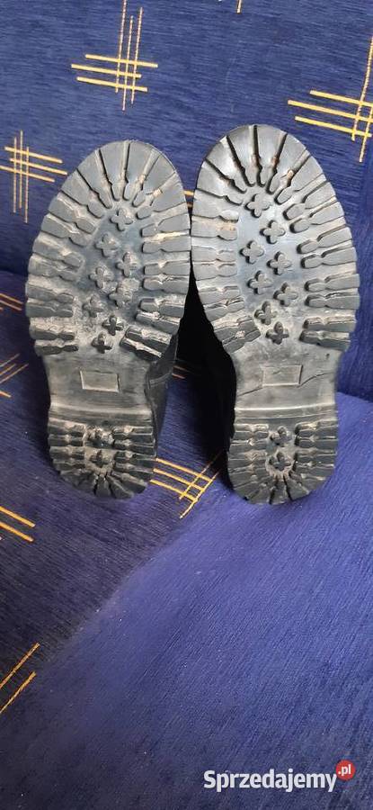 Wysokie czarne buty skórzane npna motocykl quad inna