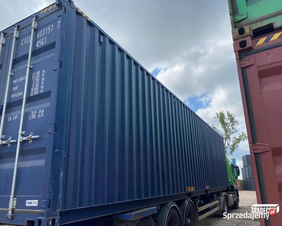 Kontener Morski 40HC YOM2024 RAL5013
