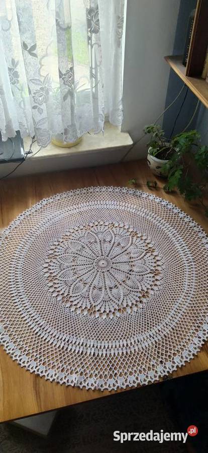 Wyjątkowa serweta biały Braniewo