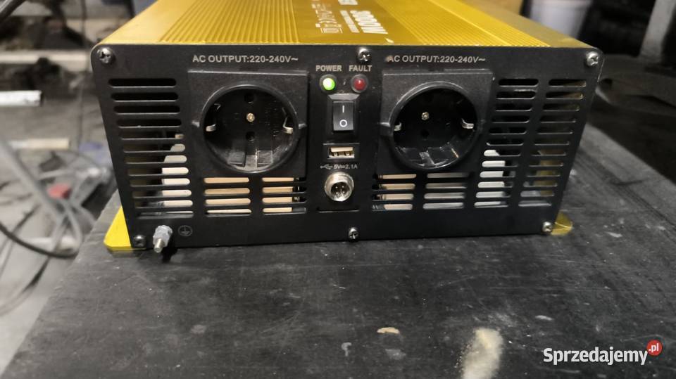 przetwornica napięcia 3000W inwerter DCAC Green Gniezno sprzedam