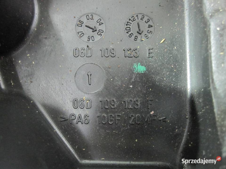 VW AUDI 20 TFSI 06r osłona rozrządu 06D109123 osobowe